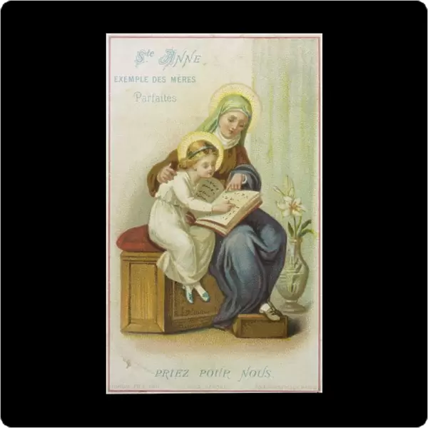 St Anne Teaches Mary