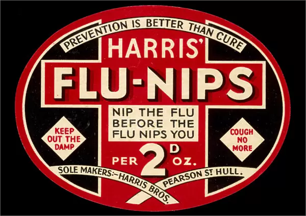 Advert for Flu Nips
