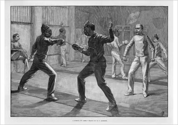Fencing School 1890