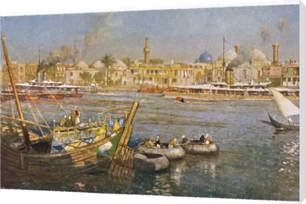 Baghdad  /  River 1918