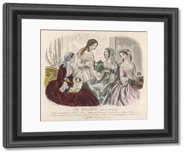 Ladies Soire Early 1850S