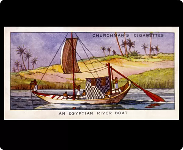 Ancient Nile Riverboat
