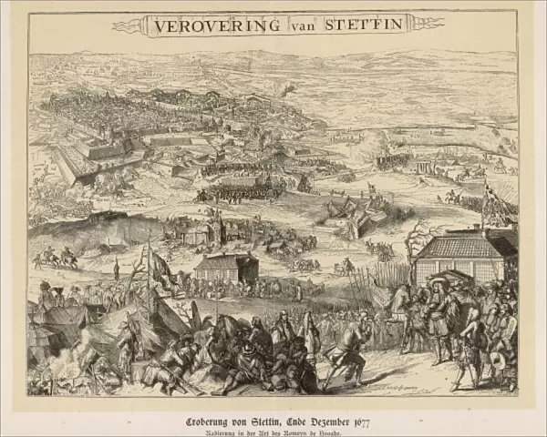 Prussians Take Stettin