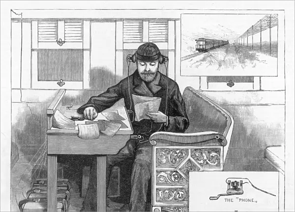 EDISONs TELEGRAPH 1886