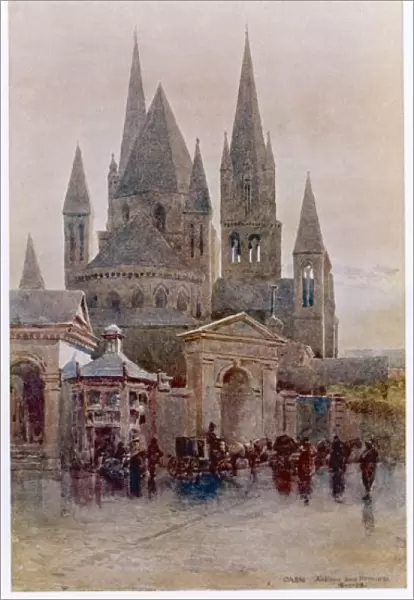 France  /  Caen Abbaye 1904