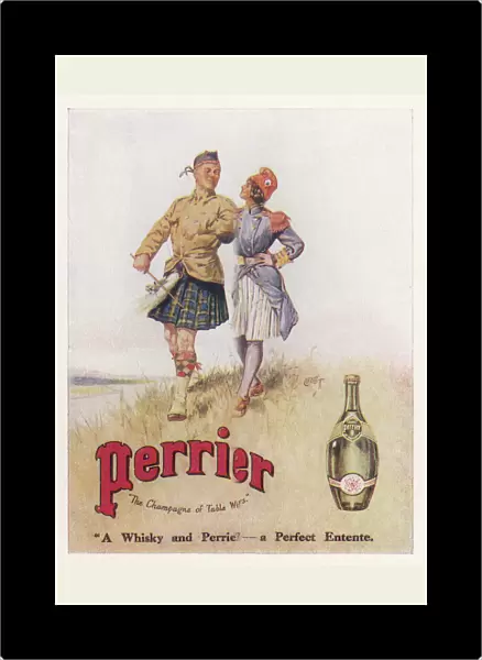 Advert  /  Perrier Water