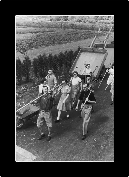 Allotment Workers Ww2