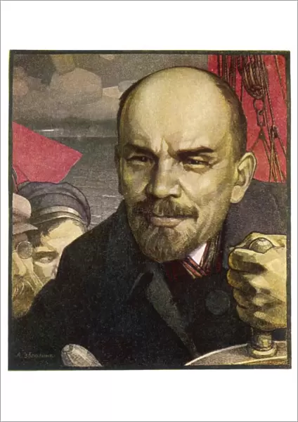 Lenin  /  Eberling Cartoon