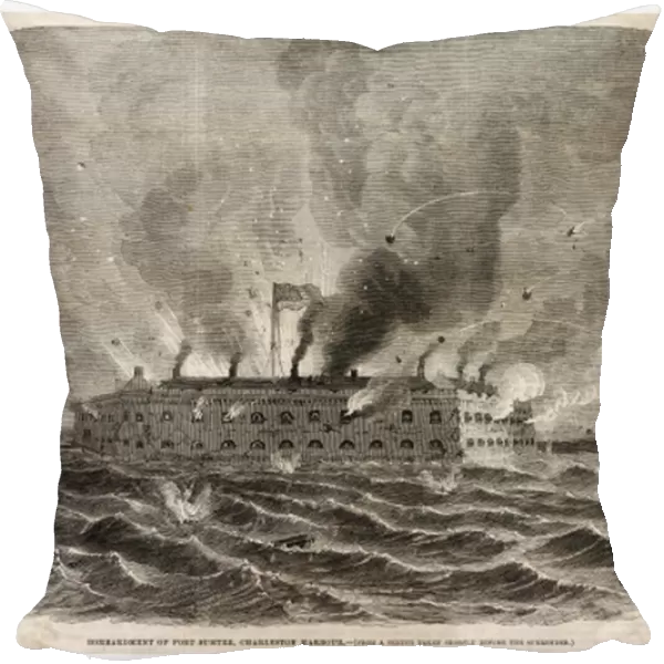Fort Sumter Bombarded