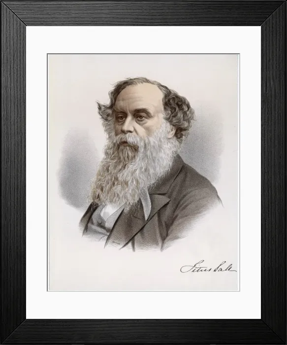 Framed Print : Titus Salt Print - Lithograph Framed Print : Titus Salt Print - Lithograph