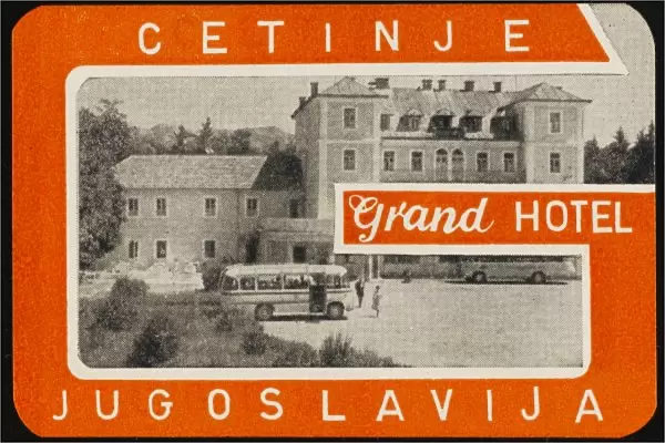 Label Cetinje Hotel
