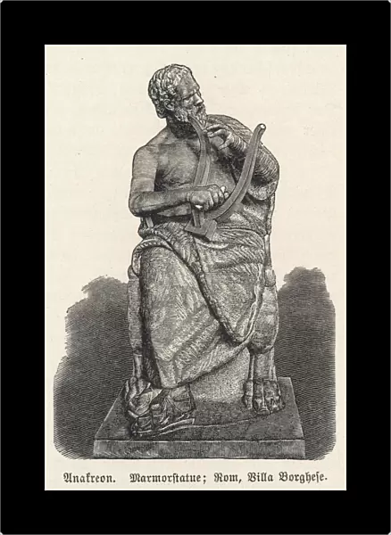 Anacreon  /  Statue  /  Rome