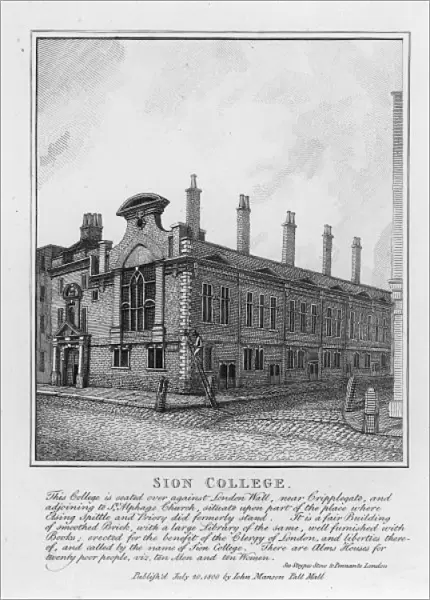 London  /  Sion College