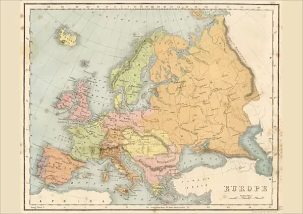Map  /  Europe C1840