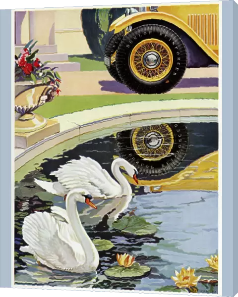 Advert for Dunlop tyres 1931