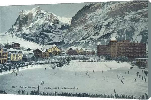 Switzerland - Hockey Match at Grindelwald