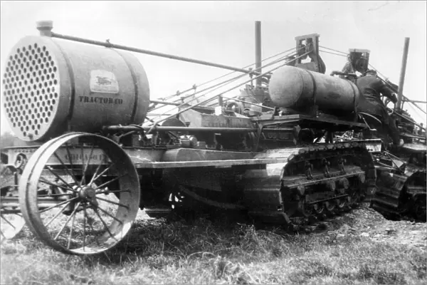 Experiments with tractors, Burton on Trent, WW1