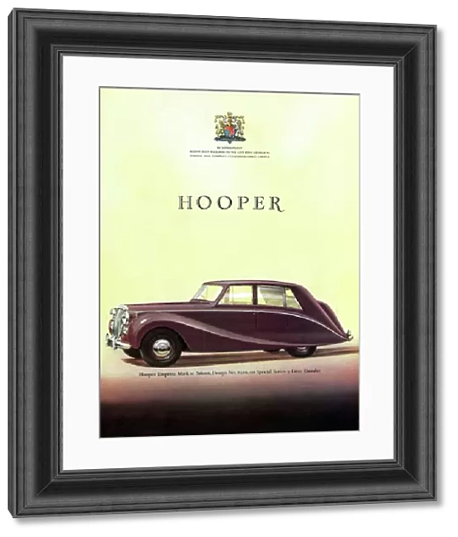 Hooper car advertisement, 1953