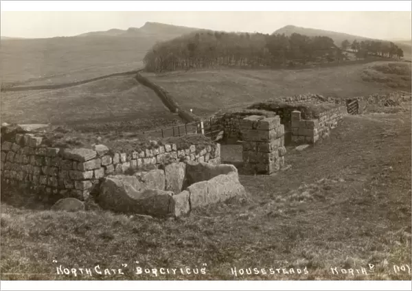 Housesteads Fort on Hadrians Wall, Northumberland