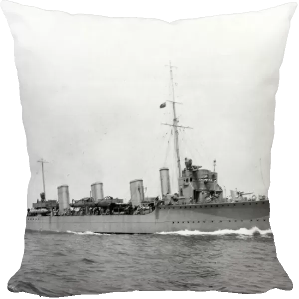 HMS Tipperary, British destroyer leader, WW1