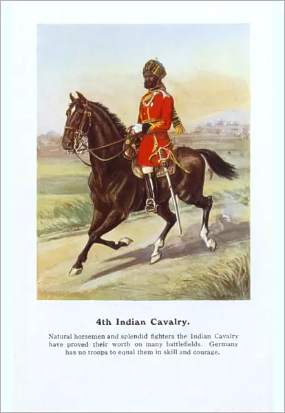 4th Indian Cavalry - WW1