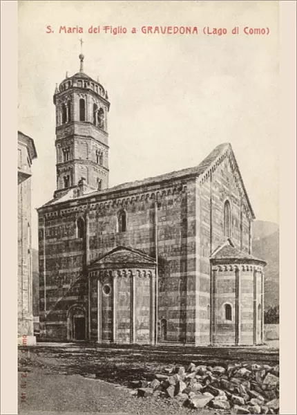 Gravedona, Italy - Lake Como - St. Maria del Tiglio Church