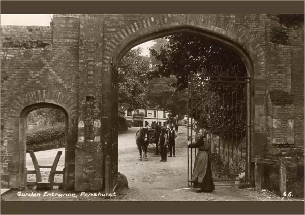 The Entrance to the Gardens at Penshurst Place, Kent