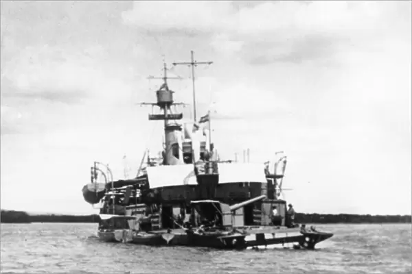 British monitor HMS Severn, WW1