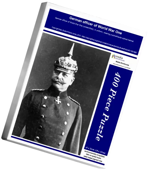 German officer of World War One