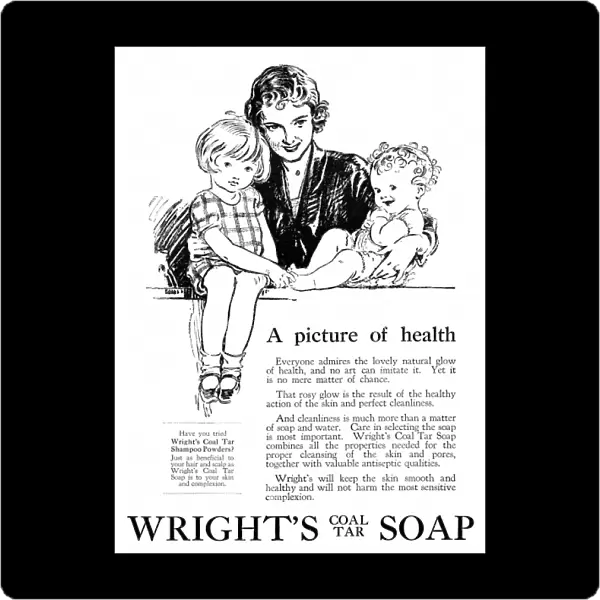 Advert for Wrights coal tar soap