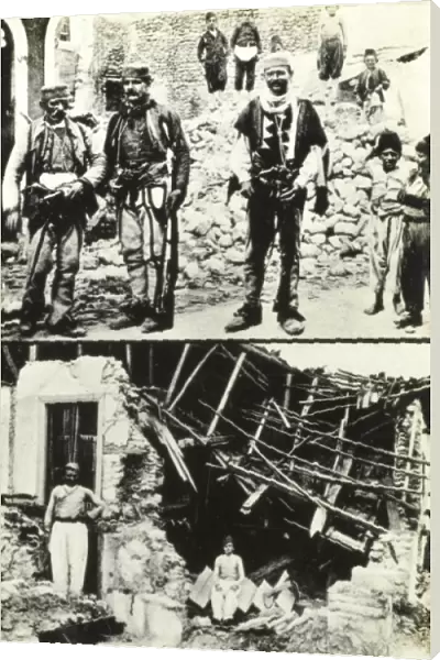 First Balkan War - result of Montenegrin bombardment