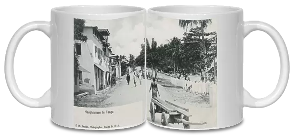 Tanzania, Africa - Main Street in Tanga