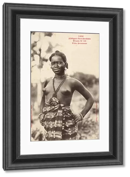 Guinea, Africa - A Susu Girl