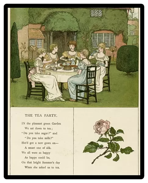 Illustration, The Tea Party