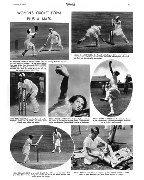 Womens cricket tour, 1935