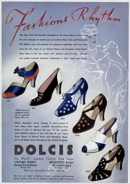 Peep and closed toe sandlals 1937