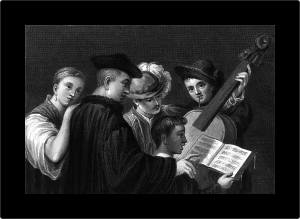 The Music Party - after Titian