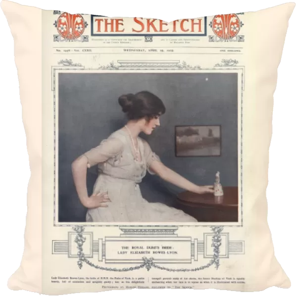 The Sketch front cover - Lady Elizabeth Bowes-Lyon