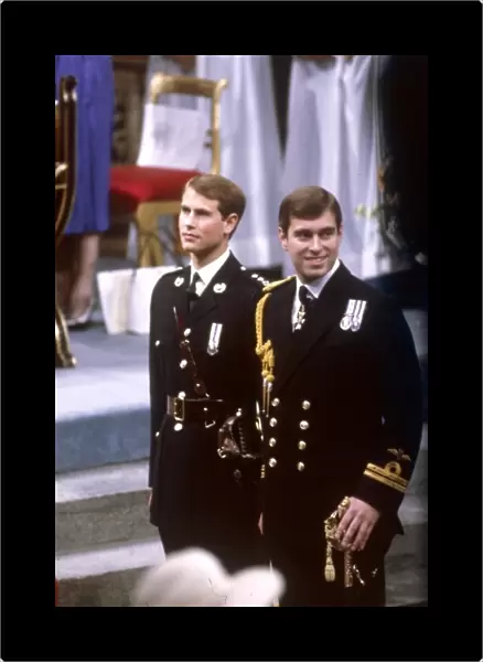 Royal Wedding 1986 - the smiling bridegroom