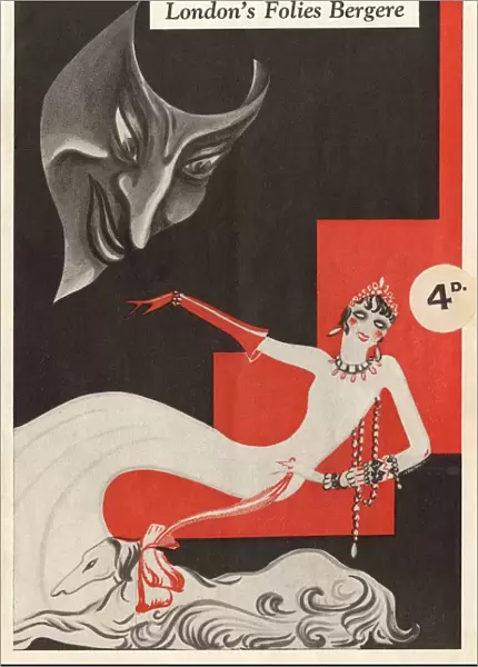 Programme cover for Paris Fantaisie, 1933