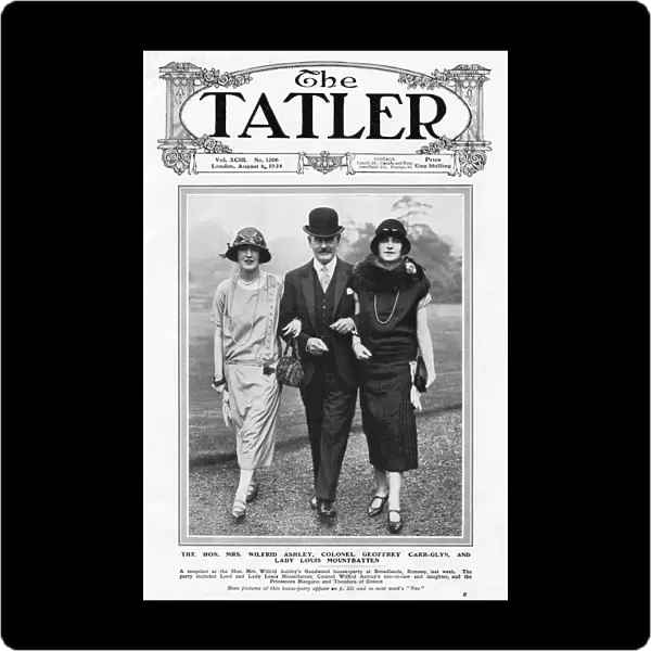 Lady Louis Mountbatten - Tatler front cover