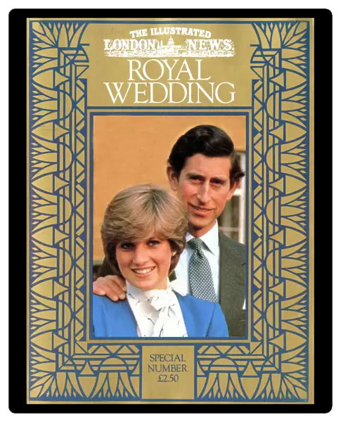 Royal Wedding 1981 - ILN front cover