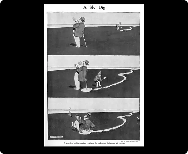 A Sly Dig by William Heath Robinson