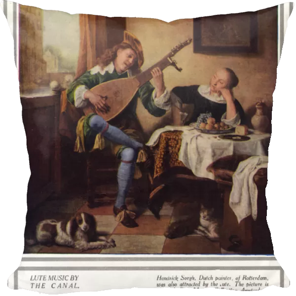 Lute Music by the Canal, Hendrick Sorgh
