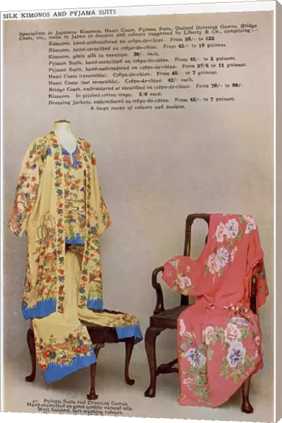 Liberty silk kimonos