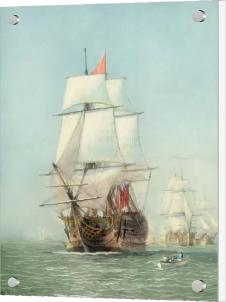 The first journey of Victory, 1778