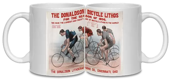 The Donaldson bicycle lithos for the season of 1896