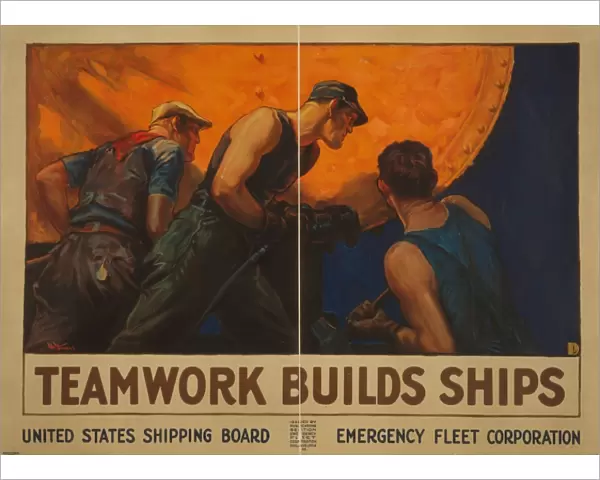 Teamwork builds ships
