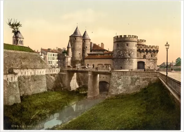 German Gate, Metz, Alsace Lorraine, Germany