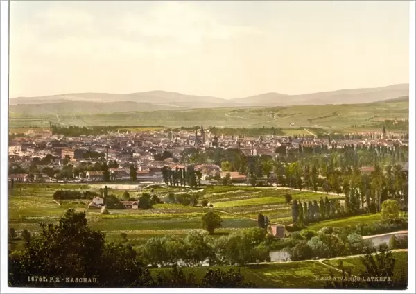 General view, Kaschau, Hungary, Austro-Hungary